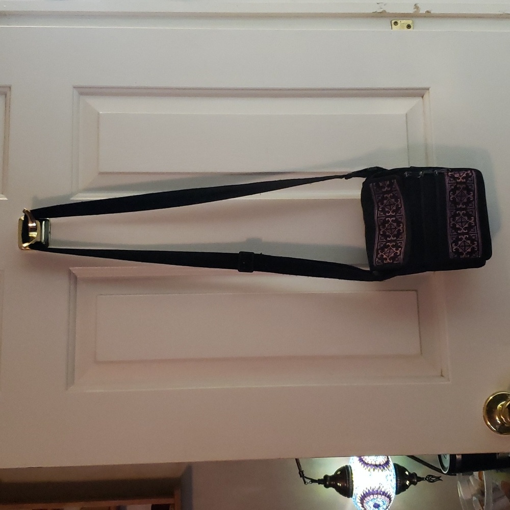 Aztec cross body purse